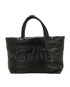 Logo Embossed Large Tote, &pound;1,600, Handbags, Black, Leather, Front view